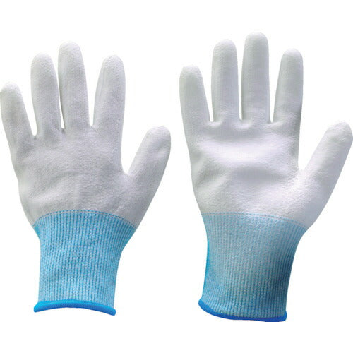 TRUSCO 耐切創ウレタン背抜キ手袋 耐切創レベル2 Sサイズ TCRGU2S トラスコ