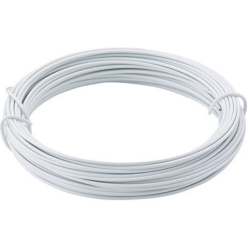 TRUSCO カラー針金 小巻タイプ・18番手 白 線径1.2mm TCWS12W トラスコ