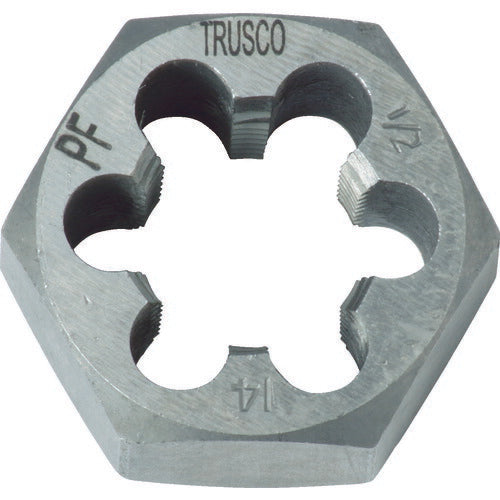 TRUSCO 六角サラエナットダイス PF1/2-14 TD612PF14 トラスコ