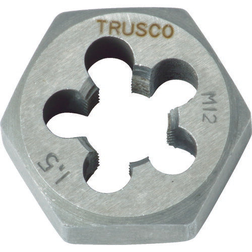 TRUSCO 六角サラエナットダイス 細目 M12X1.5 TD612X1.5 トラスコ