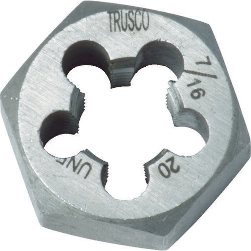 TRUSCO 六角サラエナットダイス UNF1/4-28 TD614UNF28 トラスコ