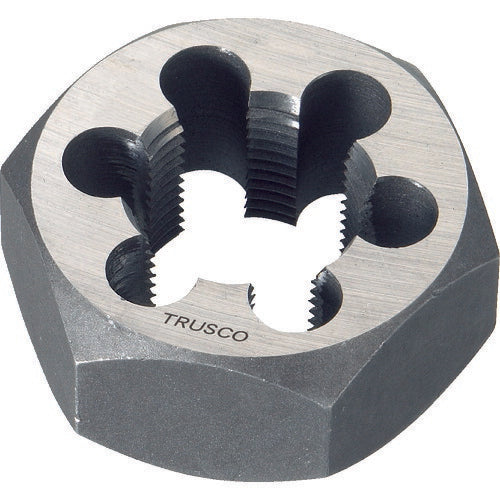 TRUSCO 六角サラエナットダイス 並目 M3X0.5 TD63X0.5 トラスコ