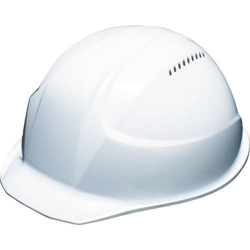 TRUSCO 超軽量ヘルメット 軽帽  通気孔付 ホワイト TDAA17VW トラスコ