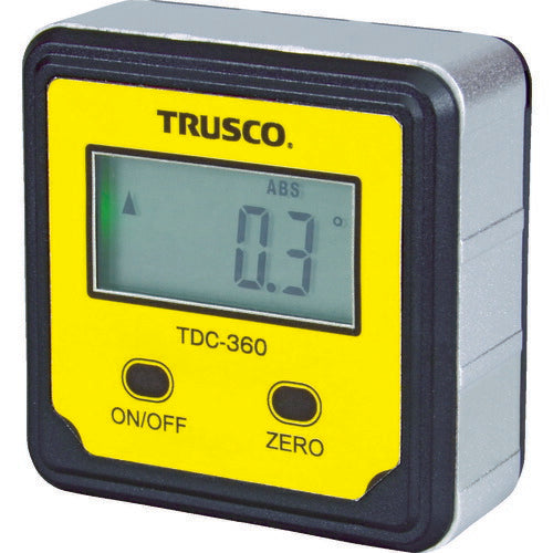 TRUSCO デジタル水平傾斜計 デジキュービック TDC360 トラスコ