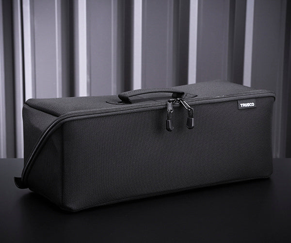 TRUSCO 大開口布製工具ケース ブラック 420mm TDTC420BK トラスコ