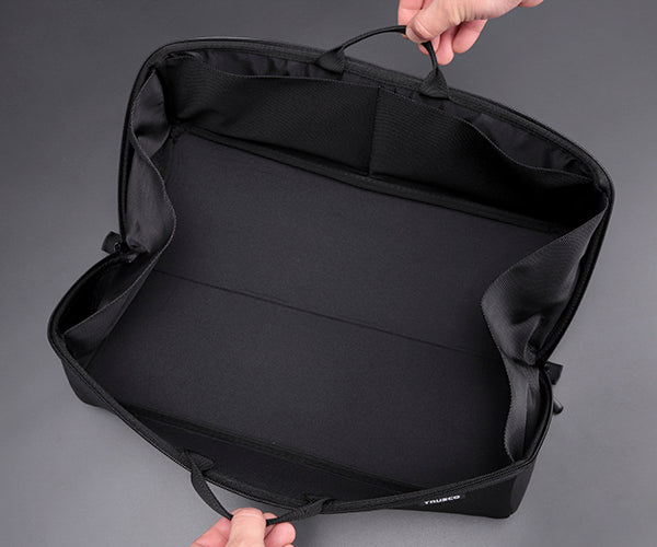 TRUSCO 大開口布製工具ケース ブラック 420mm TDTC420BK トラスコ