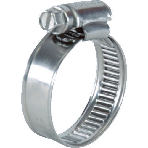 TRUSCO ホースバンド オールステンレス 傷防止タイプ(10個入) 20~32mm TE1332 トラスコ