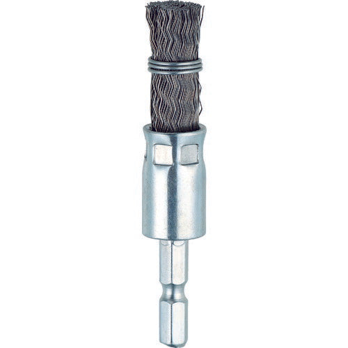 TRUSCO 六角軸筒型ブラシΦ15X6.35 鋼線0.3 ククリタイプ TEB615S トラスコ