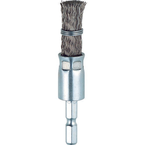 TRUSCO 六角軸筒型ブラシΦ15X6.35 SUS 0.3 ククリタイプ TEB615SUS トラスコ