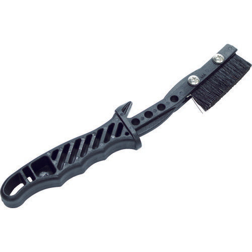 TRUSCO チャンネルブラシ EグリップI型 豚毛 TEBIHH トラスコ