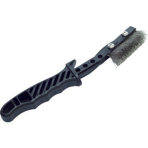 TRUSCO チャンネルブラシ EグリップI型 ステンレス SUS304 TEBISUS トラスコ