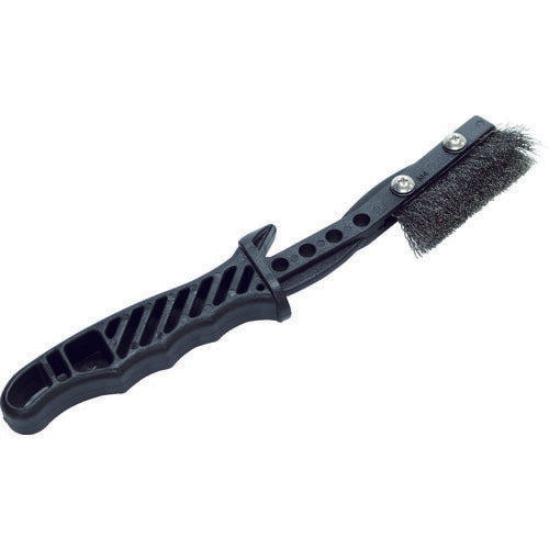 TRUSCO チャンネルブラシ EグリップI型 ワイヤー鋼線 TEBIWB トラスコ