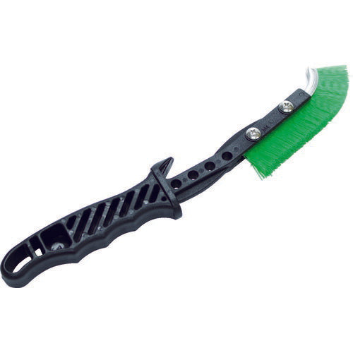 TRUSCO チャンネルブラシ EグリップJ型 塩ビ TEBJVC トラスコ