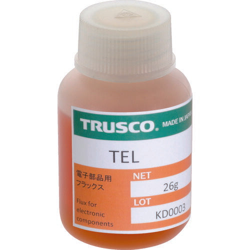TRUSCO 電子部品用ハンダフラックス 30CC TEL30 トラスコ
