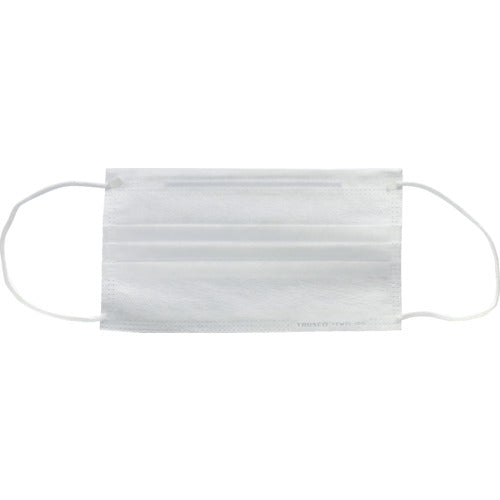 TRUSCO 作業用マスク(耳掛ケタイプ)2層 (100枚入) TEM2L100 トラスコ