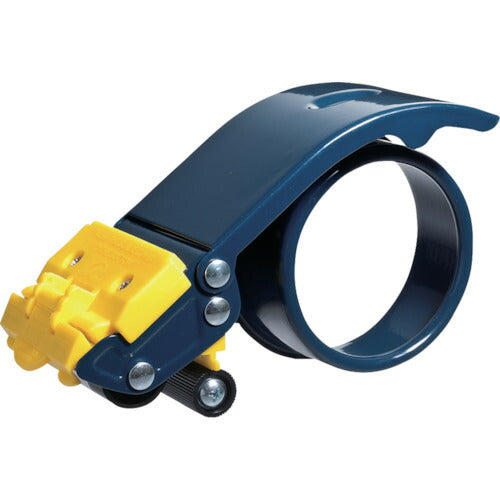 TRUSCO テープカッター スチールタイプ セーフティカバー付 TEX266A トラスコ