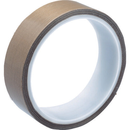 TRUSCO フッ素樹脂ガラス粘着テープ 厚ミ0.13mm 幅38mm×10m TF01338X10 トラスコ