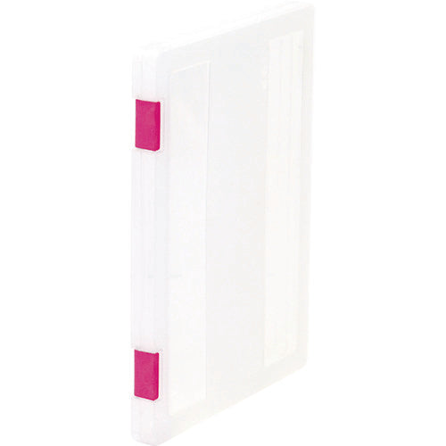 TRUSCO 書類ケースA4クリア ピンク TFC425CPK トラスコ