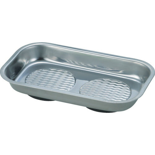 TRUSCO 角形マグネットトレー 波型底 240X142XH42 TFMT240W トラスコ