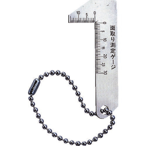 TRUSCO 面取測定ゲージ TG15C トラスコ