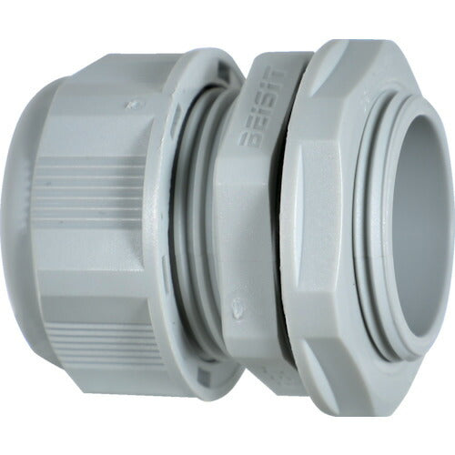 TRUSCO ナイロンケーブルグランド 適合ケーブル13~18mm G/(PF)3/4 グレー 1個入リ TG3418GY トラスコ