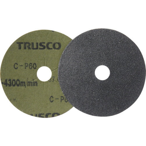 TRUSCO ディスクペーパー4型 Φ100X15.9 #60 (10枚入) TG460 トラスコ