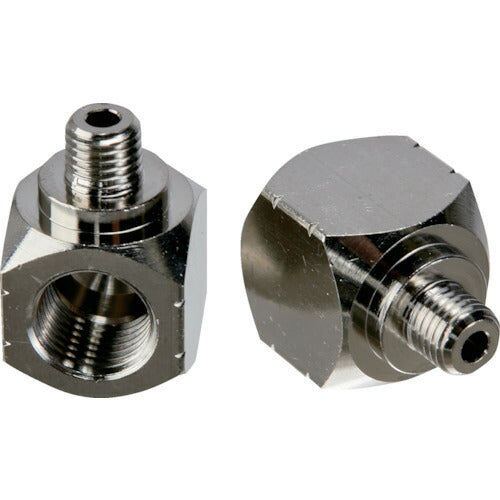 TRUSCO L型グリスニップル用変換継手 M6x0.75 2個入 TGNNPL2 トラスコ