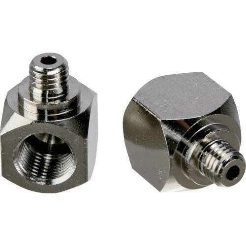 TRUSCO L型グリスニップル用変換継手 U1/4x28 2個入 TGNNPL3 トラスコ