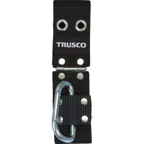 TRUSCO 工具丁番付ホルダー ブラック カラビナ付 THC190BK トラスコ