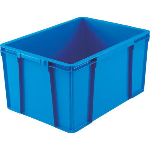 TRUSCO THC型コンテナ 有効内寸541X371X310 青 THC64B B トラスコ