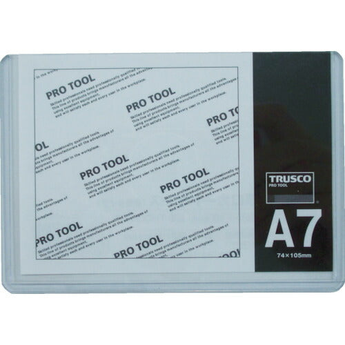 TRUSCO 厚口カードケース A7 THCCHA7 トラスコ