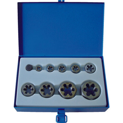 TRUSCO 六角サラエナットダイスユニファイ細目ネジセット THDUNFSET トラスコ