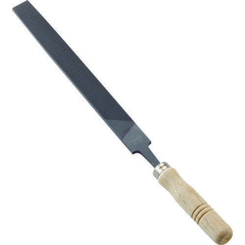 TRUSCO 鉄工用ヤスリ 木柄付 平 荒目 刃長250 THI25001S トラスコ