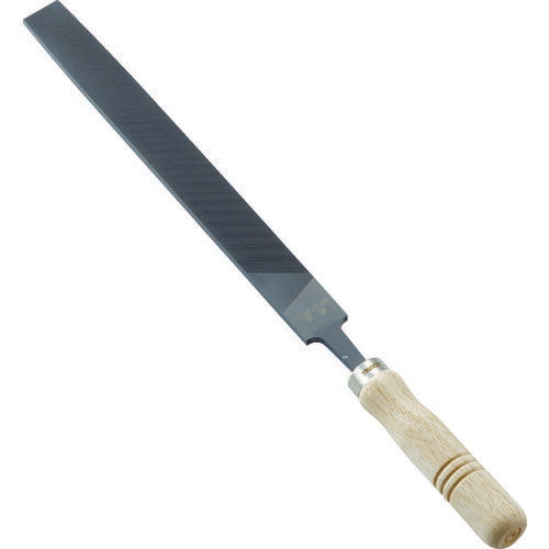 TRUSCO 鉄工用ヤスリ 木柄付 平 細目 刃長250 THI25003S トラスコ