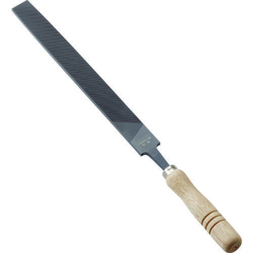 TRUSCO 鉄工用ヤスリ 木柄付 平 中目 刃長300 THI30002S トラスコ