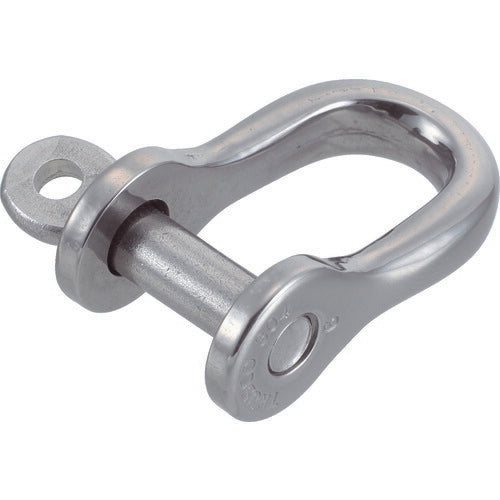 TRUSCO 半丸シャックル ステンレス製 線径6Φ×開口14mm (2個入) THS6 トラスコ
