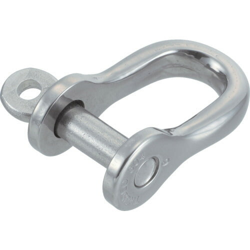 TRUSCO 半丸シャックル ステンレス製 線径8Φ×開口17mm (1個入) THS8 トラスコ