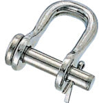 TRUSCO ワリピン式半丸シャックル ステンレス製 8mm (1個=1袋) THS8W トラスコ