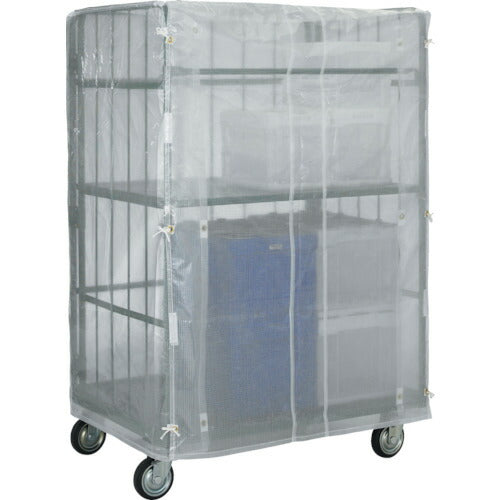 TRUSCO ハイテナー用カバー 800X600X1700用 半透明 紐付 THTC1IT トラスコ