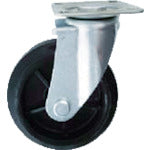 TRUSCO 省音ハイテナー用 自在キャスター φ150ゴム車 THTXJ150 トラスコ