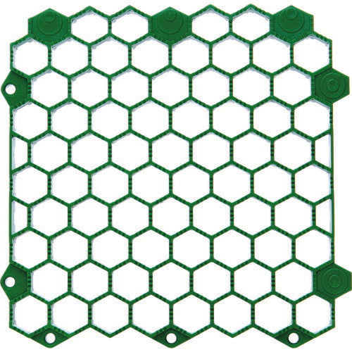TRUSCO 抗菌・防炎ジョイントスノコ 土足用 グリーン TJDDS15GN トラスコ