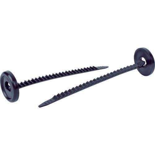 TRUSCO 樹脂製結束タイ 雌雄同タイ 4mm~50mm板厚用 (20個入) TJK20 トラスコ