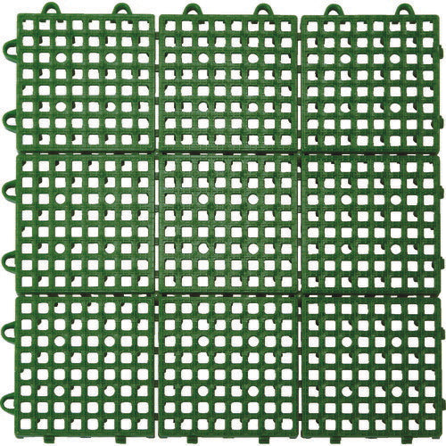 TRUSCO 抗菌・防炎ジョイントスノコ グリーン TJSD30GN トラスコ