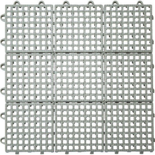 TRUSCO 抗菌・防炎ジョイントスノコ グレー TJSD30GY トラスコ