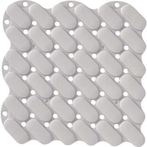 TRUSCO 抗菌・防炎ジョイントスノコ 素足用 グレー TJSS15GY トラスコ