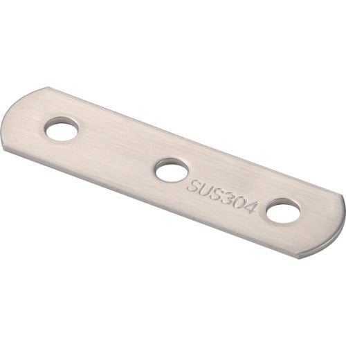 TRUSCO ジョイント金具19型フラット ステンレス 長サ75 穴数3 TK19F3S トラスコ