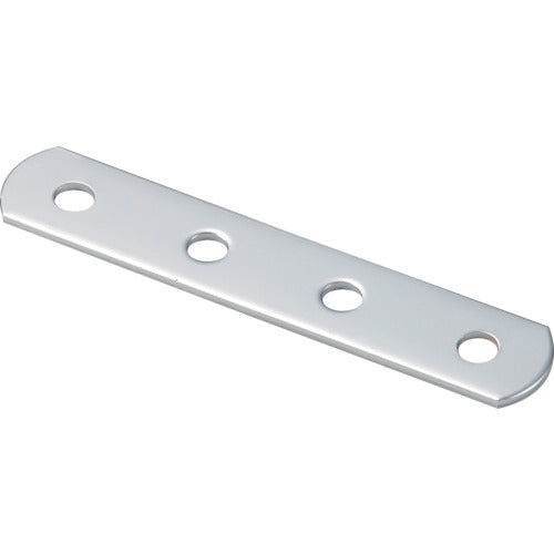 TRUSCO ジョイント金具19型フラット クロム 長サ100 穴数4 TK19F4C トラスコ