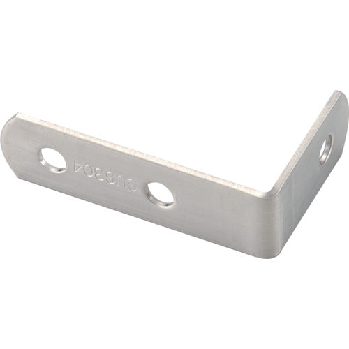 TRUSCO ジョイント金具19型L ステンレス 寸法64X39 穴数3 TK19L3S トラスコ