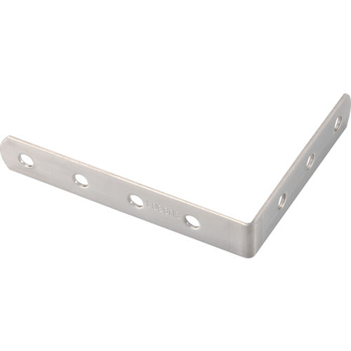 TRUSCO ジョイント金具19型L ステンレス 寸法114X89 穴数7 TK19L7BS トラスコ