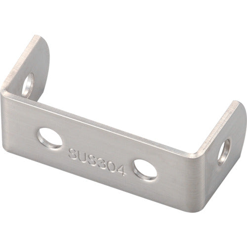 TRUSCO ジョイント金具19型U ステンレス 寸法52X27 穴数4 TK19U4S トラスコ